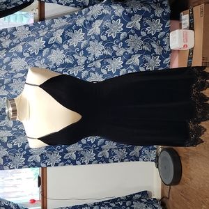 Black valor cocktail dress